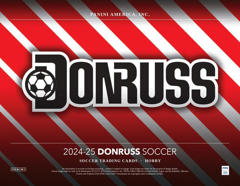 25 PANINI DONRUSS SOCCER HOBBY